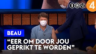 Beau wordt GEVACCINEERD door Ernst Kuipers  BEAU  RTL Talkshow [upl. by Alenoel]