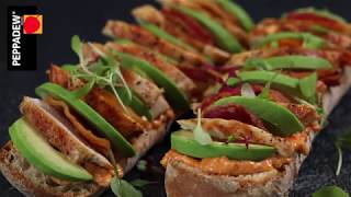 Chicken Avocado amp Bacon Club Sandwich Video [upl. by Bigod]