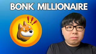 How Many Bonk Coin to be a MILLIONAIRE Realistic Price Prediction [upl. by Sophia]