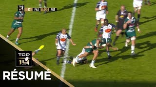 TOP 14  Résumé PauAgen 2233  J24  Saison 20172018 [upl. by Ayotaj]