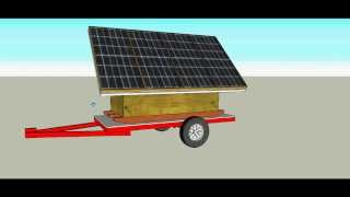 Portable Solar Power Trailer [upl. by Servais]