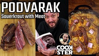 Najbolji Podvarak sa Mesom  Sauerkraut with Meat 🍲  Cookster [upl. by Ivers]