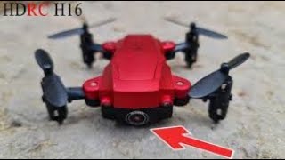 HDRC H16 Mini Drone Camera 24G 4K HD Camera WIFI FPV Altitude Hold Foldable Drone [upl. by Eniar403]