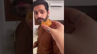 Yumna and wahaj eating gol gappa 🤣🤣  yumna with wahaj Ali  yumna zaidi wahajali yumnazaidi [upl. by Keslie]