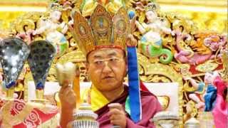 HHSakya Trizin chants 100 syllable mantra of Vajrasattva [upl. by Anavrin]