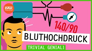 Bluthochdruck Wann ist der Blutdruck zu hoch  Trivial Genial  DAKGesundheit [upl. by Whale]