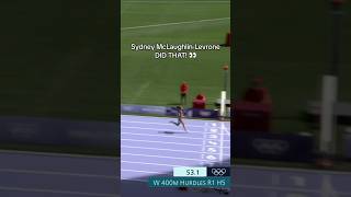 Sydney McLaughlinLevrone CRUISES IN 400m hurdle quali [upl. by Ghiselin]