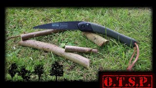 Bahco Lap Laplander Folding Saw testing and review [upl. by Arramat642]