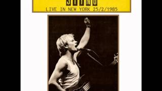 STING  New York 25021985 quotRitzquot USA audioincomplete show [upl. by Ajnat]