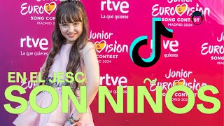 En EUROVISIÓN JUNIOR participan NIÑOS  Los comentarios en redes sociales dan miedo [upl. by Werdna]