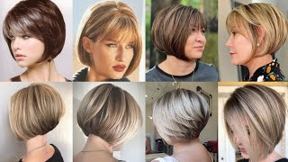 Haircut for Older Women15 New Short Bob Hairstyles for Women Over 60 in 2022 2023 Next Part [upl. by Chlori]