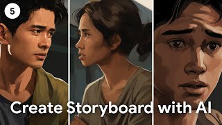 Create a STORYBOARD with AI In Under 10 Minutes [upl. by Carboni]