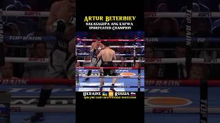 Wow Matira matibay Artur Beterbiev vs Oleksandr Gvozdyk highlights  kapwa undefeated shortsvideo [upl. by Leshia]