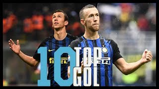 I 10 Gol più belli di Perisic con la maglia dellInter [upl. by Nauqal]