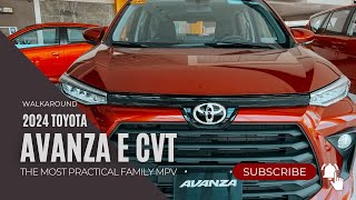 2024 TOYOTA AVANZA® E CVT  THE MOST PRACTICAL FAMILY MPV  7SEATER [upl. by Cyrille]