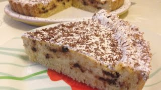 Torta alla ricotta e gocce di cioccolato  intheskywithcupcakes [upl. by Zola]