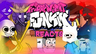 Friday Night Funkin Mod Characters Reacts  Part 49  Moonlight Cactus [upl. by Tur994]