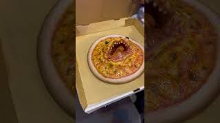 One bite pizza review Monster Score Transworld daveportnoy onebite pizza italian halloween [upl. by Omixam405]