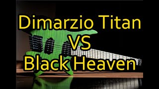 Dimarzio Titan vs Lundgren Black Heaven [upl. by Yasmin]