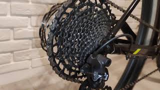 Shimano xt M8100 derailleur on Sram eagle NX cassette and chain [upl. by Atika]