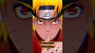 Top 5 strongest anime characters animeedits onepiece naruto jujutsukaisen luffy gojogoku [upl. by Kcirdnekel585]