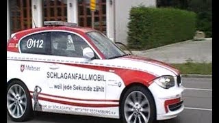 RTW BRK Regensburg  NEF  Schlaganfallmobil [upl. by Muraida]