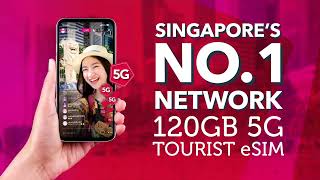 Singtel Tourist eSIM easy setup and activation [upl. by Binnie]