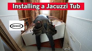 Jacuzzi Tub Installation [upl. by Schouten939]