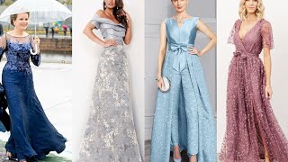 Super Elegant amp Stylish Tulle Embellished Evening Gowns Maxi Dresses Ideas For Mother Of The Bride [upl. by Siblee]