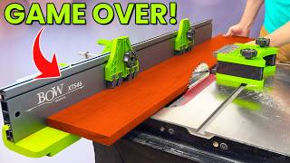 This Will Change Table Saws FOREVER  Bow XT Extender Fence [upl. by Conger]