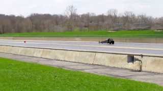 OUTLAW JR DRAGSTER RUNS 139 IN 60 FT [upl. by Assirim197]