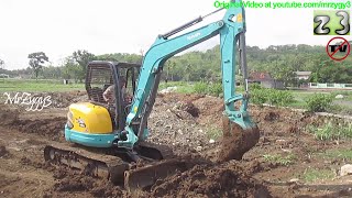 Mini Excavator Kubota U50 Auto Idle Zero Tail Swing [upl. by Eloken]