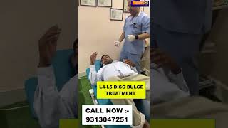 L4 L5 DISC BULGE TREATMENT  Chiropractic Treatment in Subhash Nagar Delhi  Dr Varun  9313047251 [upl. by Eylrahc160]