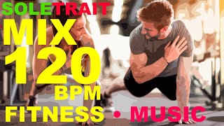 FITNESS MUSIC MIX 120 BPM No Copyright Non Vocals 1 Hour No Words Lyrics Nonstop Background TIMER [upl. by Burty]