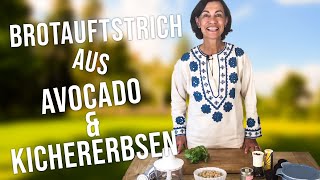 Brotauftstrich aus Avocado und Kichererbsen mit Dagmar von Cramm [upl. by Valerye]