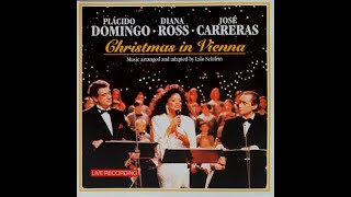 Diana Ross Plácido Domingo  White Christmas Singalong [upl. by Eimmat]