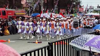 Marching Band SMP Santa Maria Kabanjahe 2024  HUT RI 79 [upl. by Vasily107]