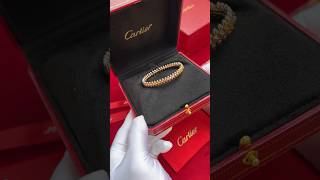 Unboxing Video P 13  Clash de Cartier Bracelet Rose Gold Medium model [upl. by Trinette695]