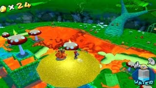 Super Mario Sunshine 100 Walkthrough  Part 24  Pianta Village 30 Blue Coins Complete Guide [upl. by Male]