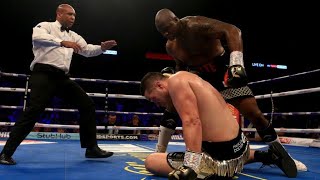 Joseph Parker vs Dillian Whyte highlights All KnockDowns [upl. by Wolfie]