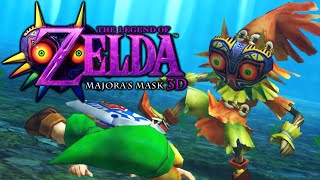 Zelda Majoras Mask 3D HD  Full Game 100 Walkthrough [upl. by Fred]