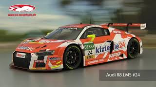 ckmodelcarsvideo Audi R8 LMS 24 ADAC GT Masters 2016 Vanthoor Stoll Minichamps [upl. by Johanna]