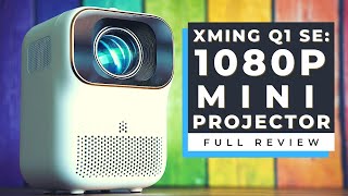 1080p LED Projector on a Budget Xming Q1 SE Review [upl. by Zurheide]