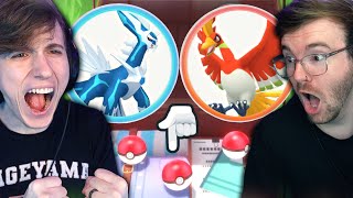 We Randomized Pokemon Brilliant Diamond Starters Then We Battle [upl. by Phyllida]