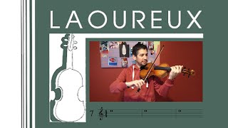 Laoureux Open String Exercise 7  Laoureux Violin Exercises  Violin Study [upl. by Lama]