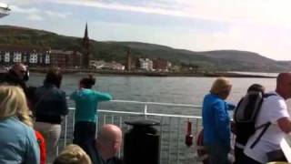 Car ferry to Cumbrae Millport bike ride [upl. by Nilak]