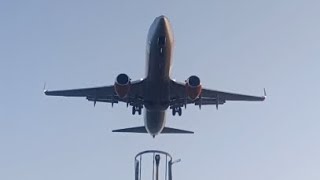 Lanzarote Arrecife Airport Plane Spotting [upl. by Haonam]