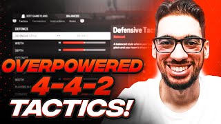 442 FORMATION amp CUSTOM TACTICS  FC 24 ULTIMATE TEAM [upl. by Onafets]