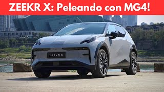 ZEEKR X SUV compacto a precio de MG4 [upl. by Crofton]