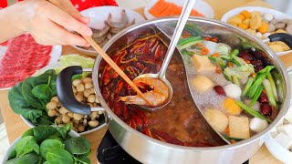 The Best Chinese Hot Pot Recipe 2 Must Eat Soup Bases CiCi Li  Asain Home Cooking [upl. by Germaun]